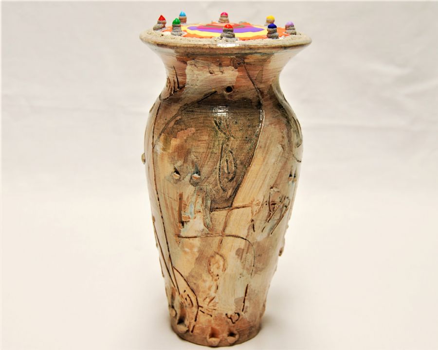 Vaso con fiori